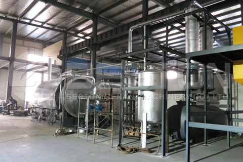 Beston Tyre Pyrolysis Plants for Sale